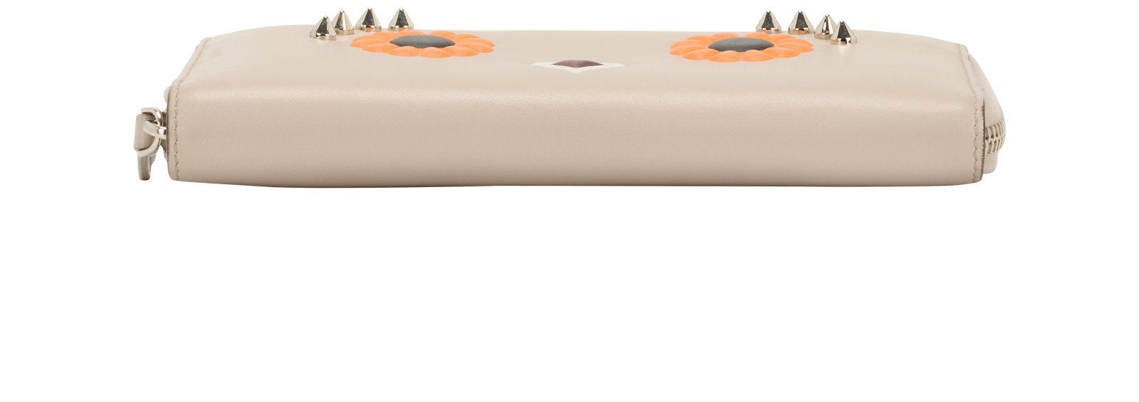 Fendi Owl Long Wallet, &pound;160, Accessories, Beige, Leather, Top view